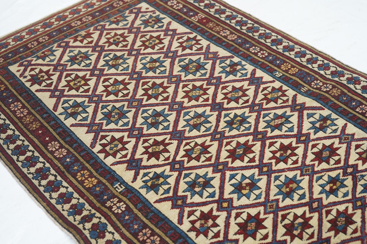 Antique Caucasian Shirvan Rug 2'6'' x 4'5''