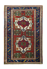 Antique Kazak Rug 4'9'' x 7'4''