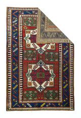 Antique Caucasian Kazak Rug 4'9'' x 7'4''