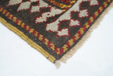 Antique Caucasian Kazak Rug 4'9'' x 7'4''
