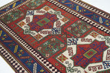 Antique Caucasian Kazak Rug 4'9'' x 7'4''