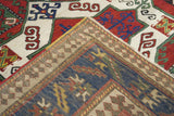 Antique Caucasian Kazak Rug 4'9'' x 7'4''