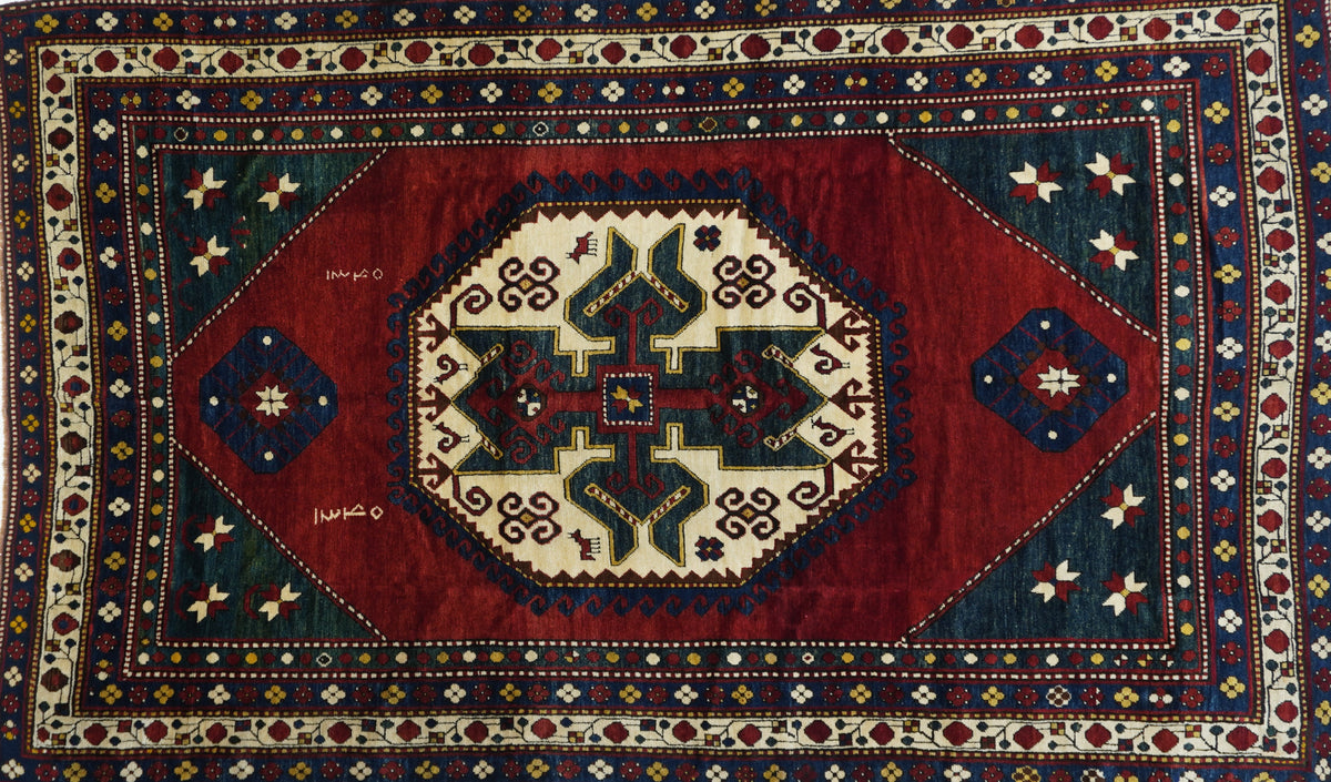 Antique Caucasian Kazak Rug 5'10'' x 9'8''