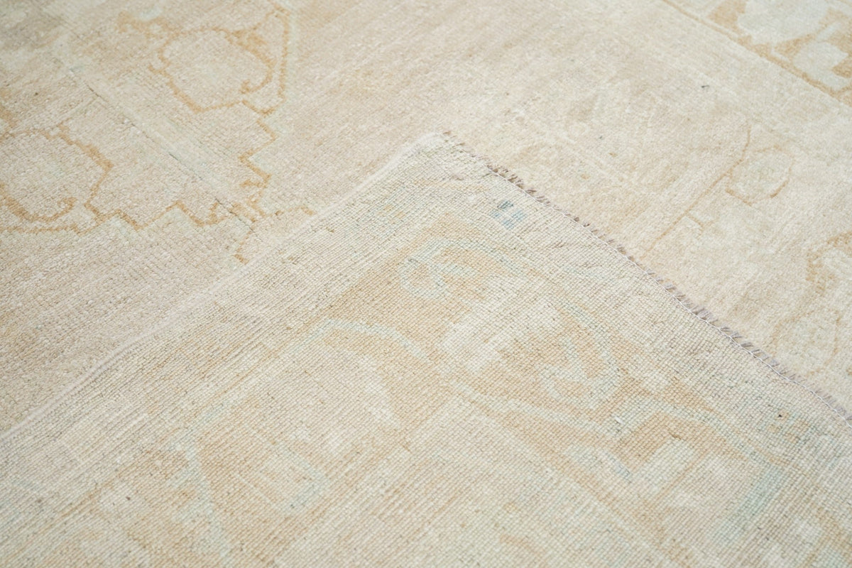 Vintage Turkish Oushak Rug 4'7'' x 8'10''