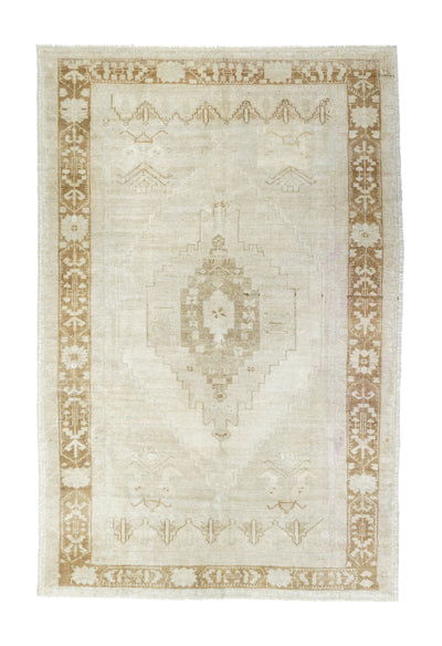 Vintage Turkish Rug 4'9'' x 6'6''
