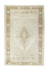 Vintage Turkish Wool Rug 4'9'' x 6'6''