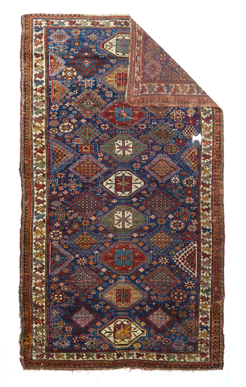 Antique Caucasian Kazak Rug 5'3'' x 9'9''