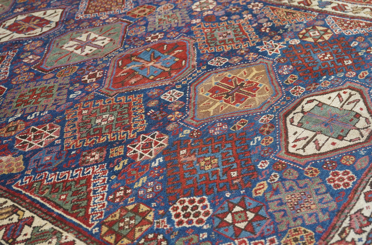 Antique Caucasian Kazak Rug 5'3'' x 9'9''
