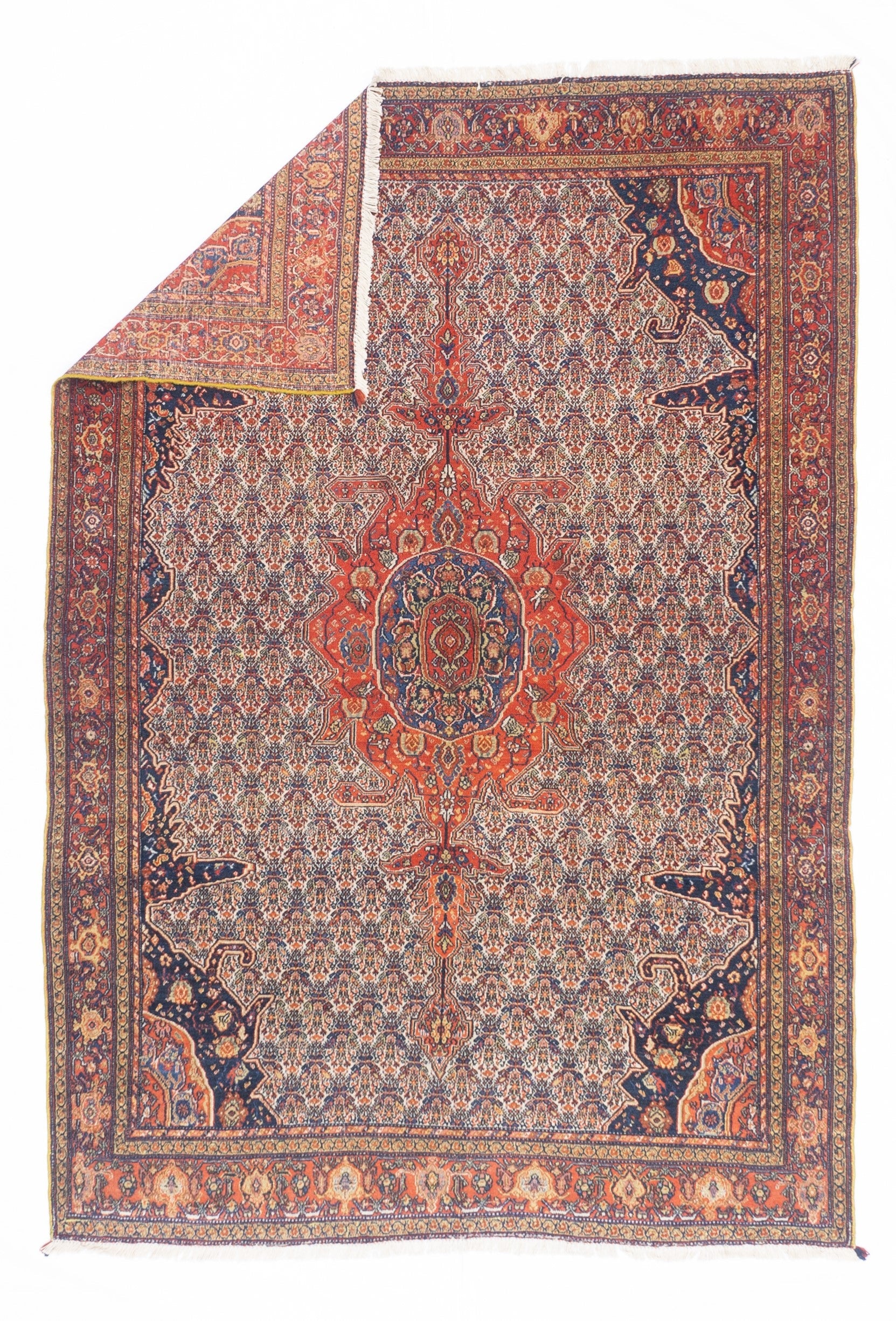 Vintage Bidjar Rug 4'6" x 6' 10"