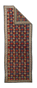 Antique Caucasian Zehour Rug 3'7'' x 9'11''
