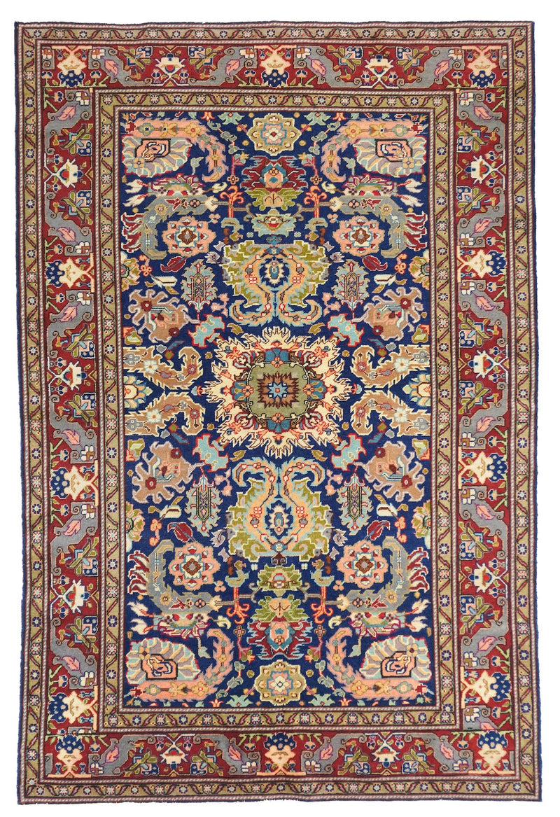 Vintage Turkish Keisari Rug 4'10'' X 7'3''