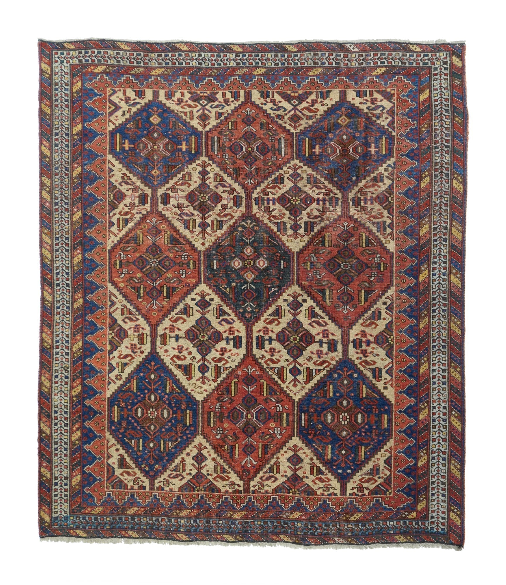 Antique Afshar Rug 5'3'' x 6'4''