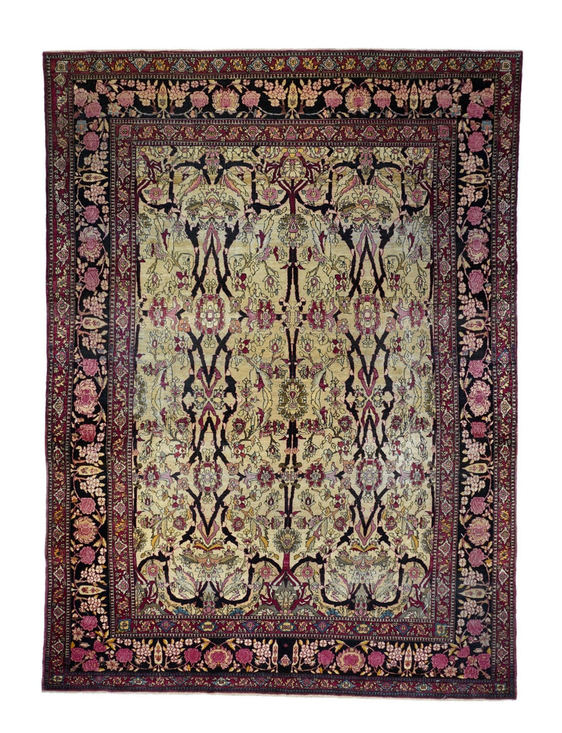 Antique Tehran Rug 9' x 12'9''