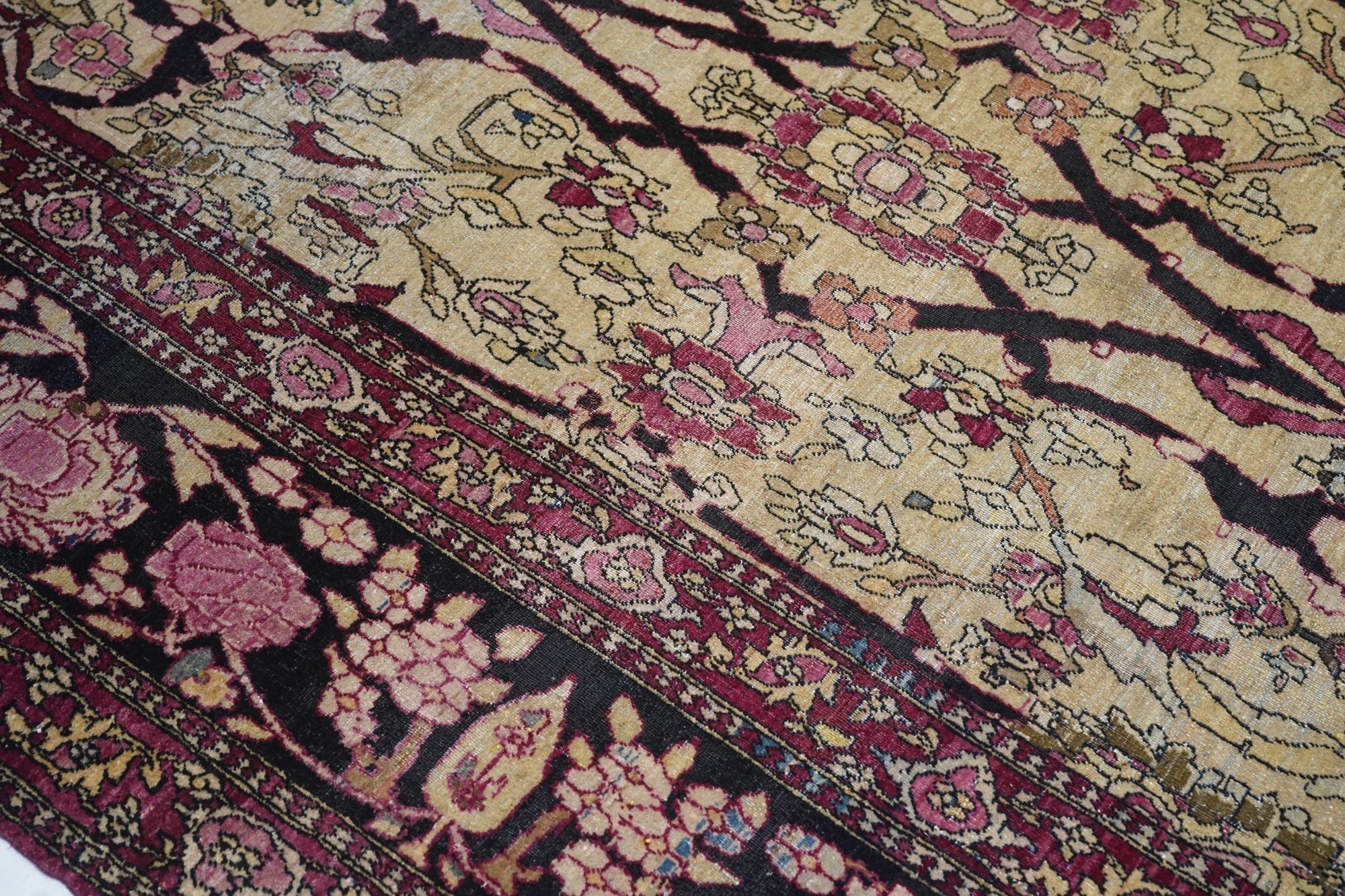 Antique Tehran Rug 9' x 12'9''
