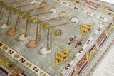 Extremely Fine Antique Silk Hereke Rug 2'6'' x 3'5''