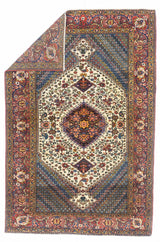 Antique  Bakhtiari Rug 4'6" x 6' 9"