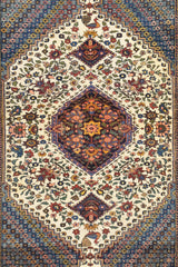 Antique  Bakhtiari Rug 4'6" x 6' 9"