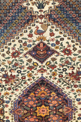 Antique  Bakhtiari Rug 4'6" x 6' 9"