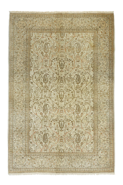 Vintage  Kashan Rug 4'4'' x 6'9''