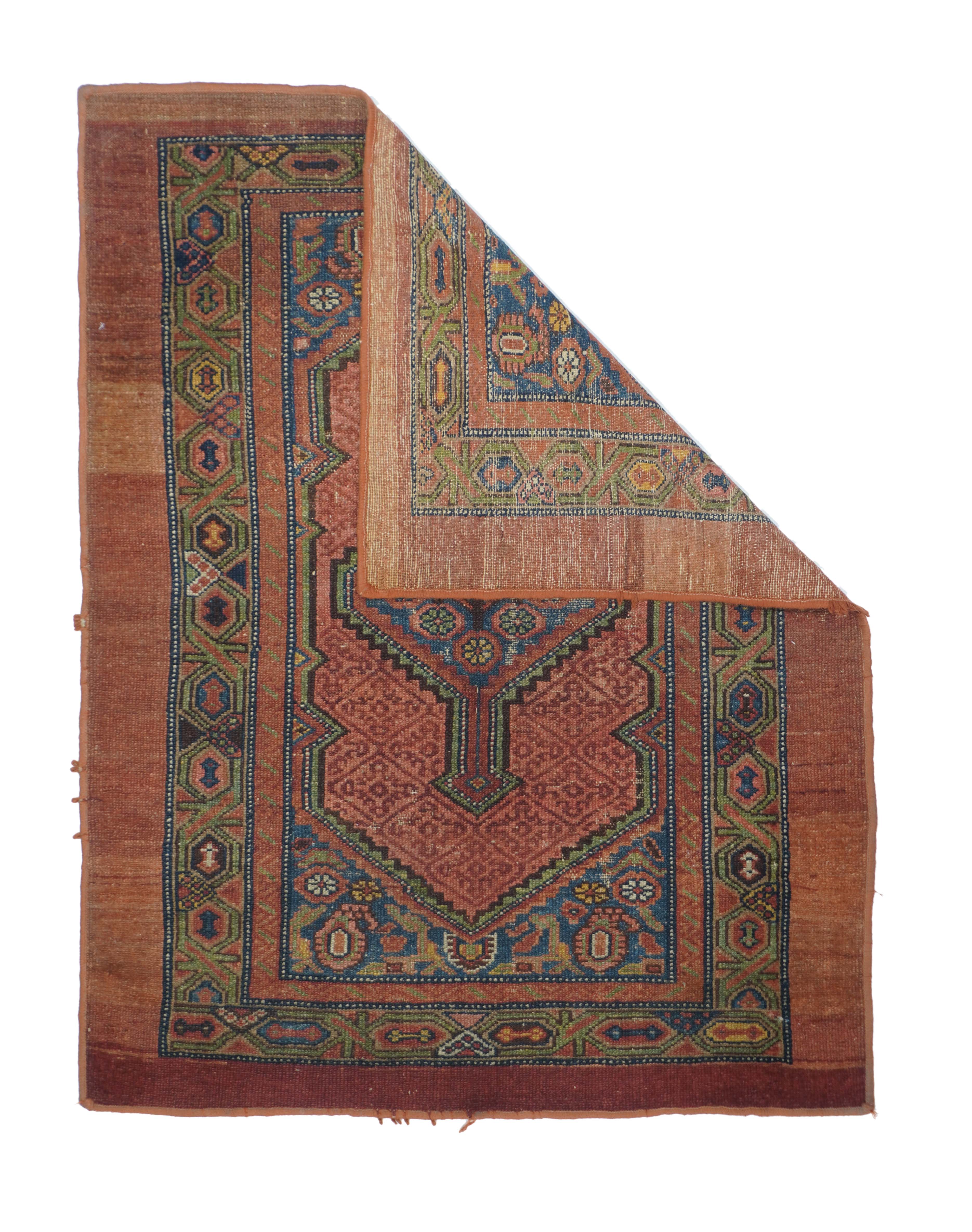 Antique Sarab Rug 2'11'' x 3'10''