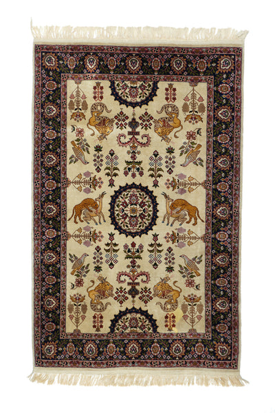 Vintage Cashmere Rug 3'3'' x 5'1''