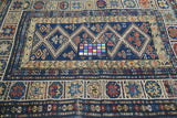 Antique Caucasian Shirvan Rug 3'3'' x 3'9''