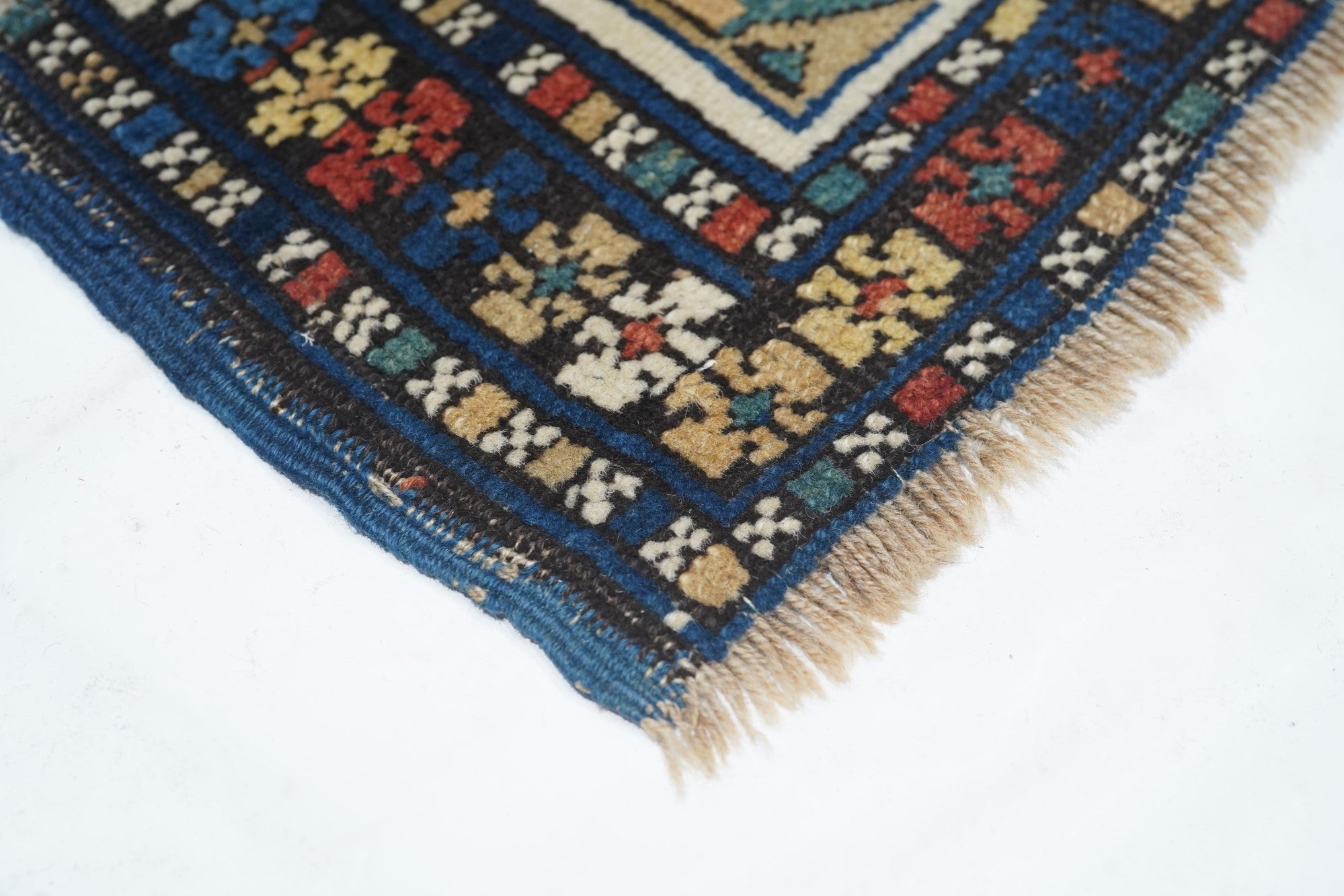 Antique Caucasian Shirvan Rug 3'3'' x 3'9''