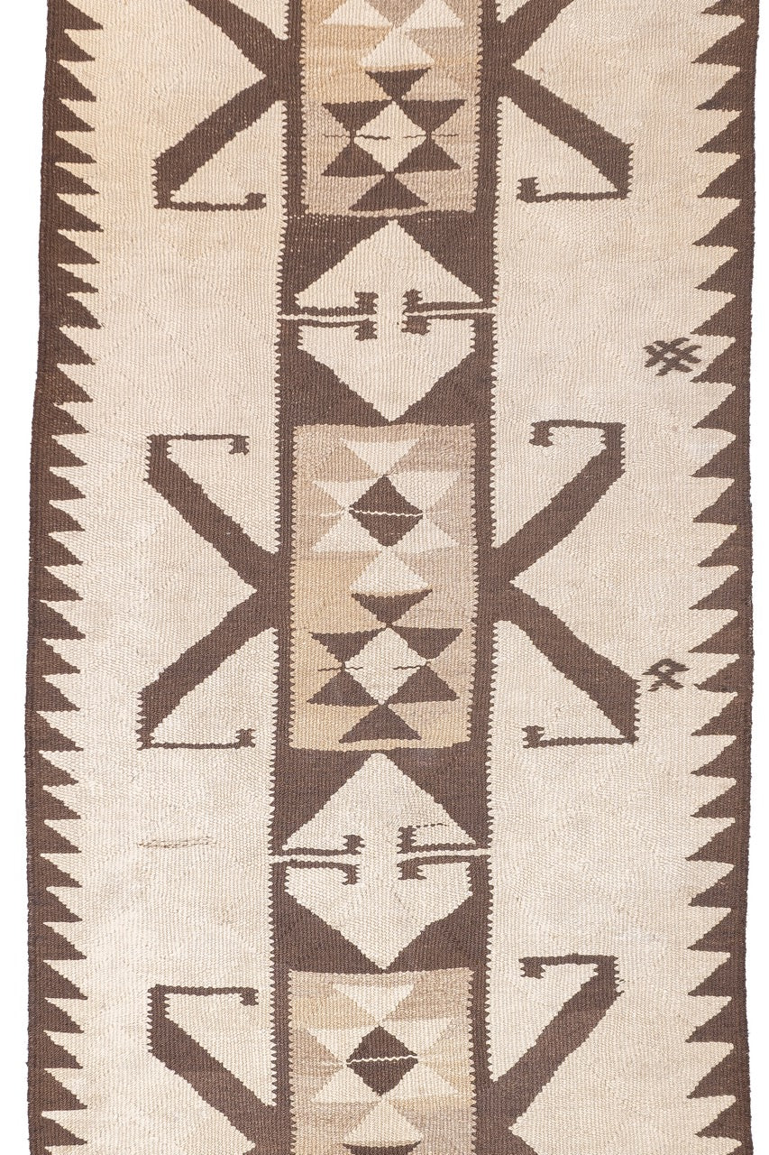 Vintage Turkish Long Rug 3'1" x 11' 2''
