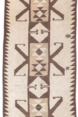 Vintage Turkish Long Rug 3'1" x 11' 2''