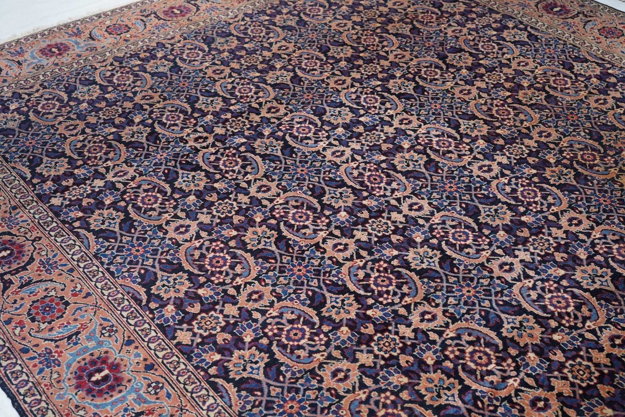 Vintage  Tabriz Rug 8'10'' x 11'2''