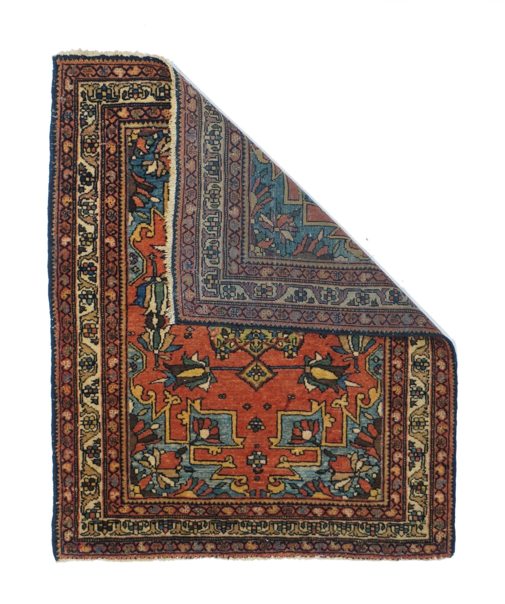 Antique Farahan Sarouk Rug 1'11'' x 2'6''
