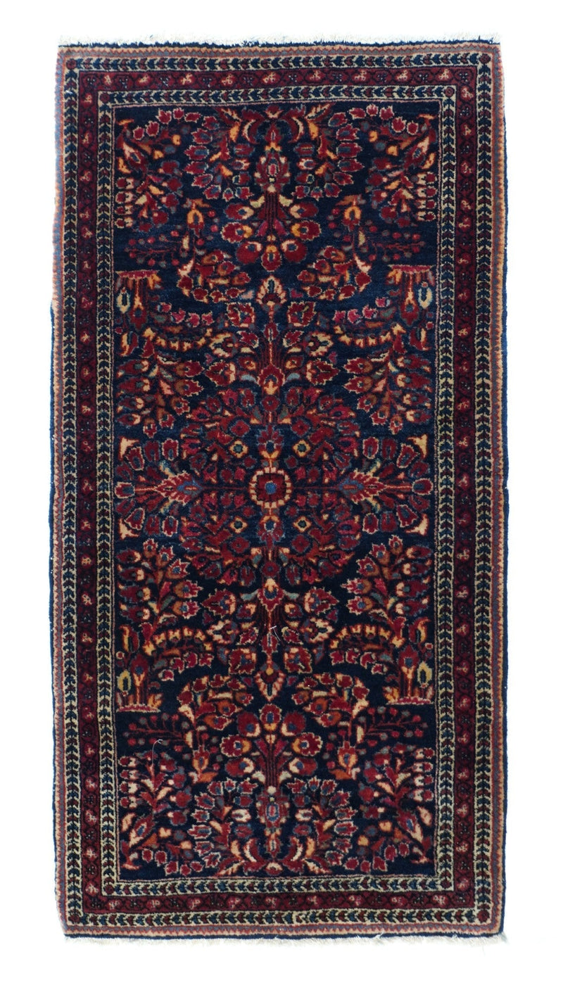 Antique Sarouk Rug 2'0