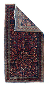 Antique Sarouk Rug 2'0" x 4'0"