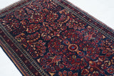 Antique Sarouk Rug 2'0" x 4'0"