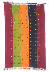 Antique Textile Rug 6'5" x 10' 1''