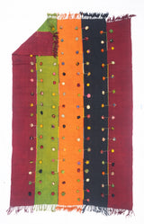 Antique Textile Rug 6'5" x 10' 1''
