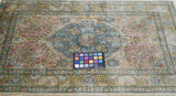 Extremely Fine Vintage Turkish Silk Hereke Rug 2'3'' x 3'3''