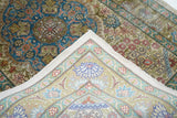 Extremely Fine Vintage Turkish Silk Hereke Rug 2'3'' x 3'3''