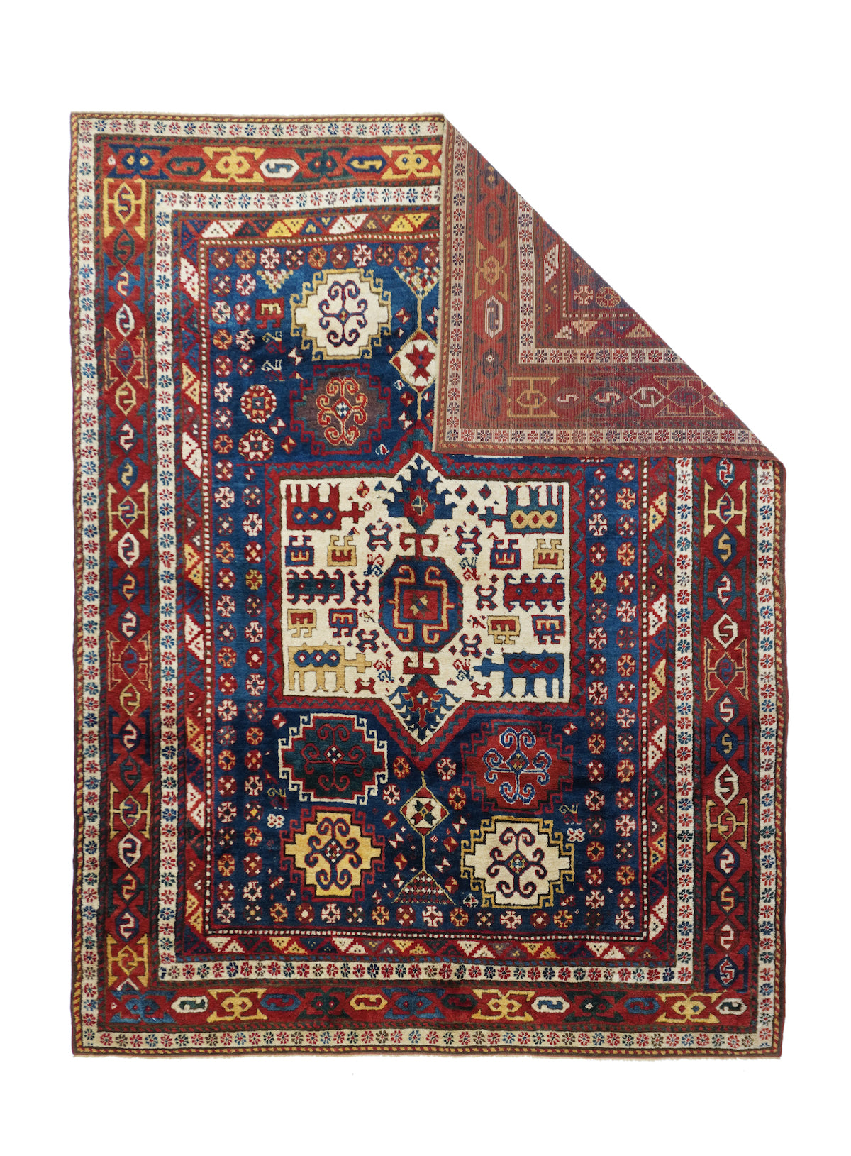 Antique Russian Rug 6'0" x 8'0"