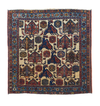 Antique Afshar Rug 3'5'' x 3'7''