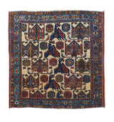 Antique Afshar Rug 3'5'' x 3'7''