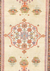 Antique  Farahan Rug 4'5" x 6' 5"