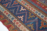 Antique Caucasian Sumak Rug 7'9'' x 9'4''