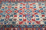 Antique Caucasian Kazak Rug 4'4'' x 7'7''
