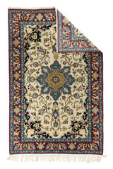 Fine Vintage  Isfahan Rug 4'8'' x 7'4''