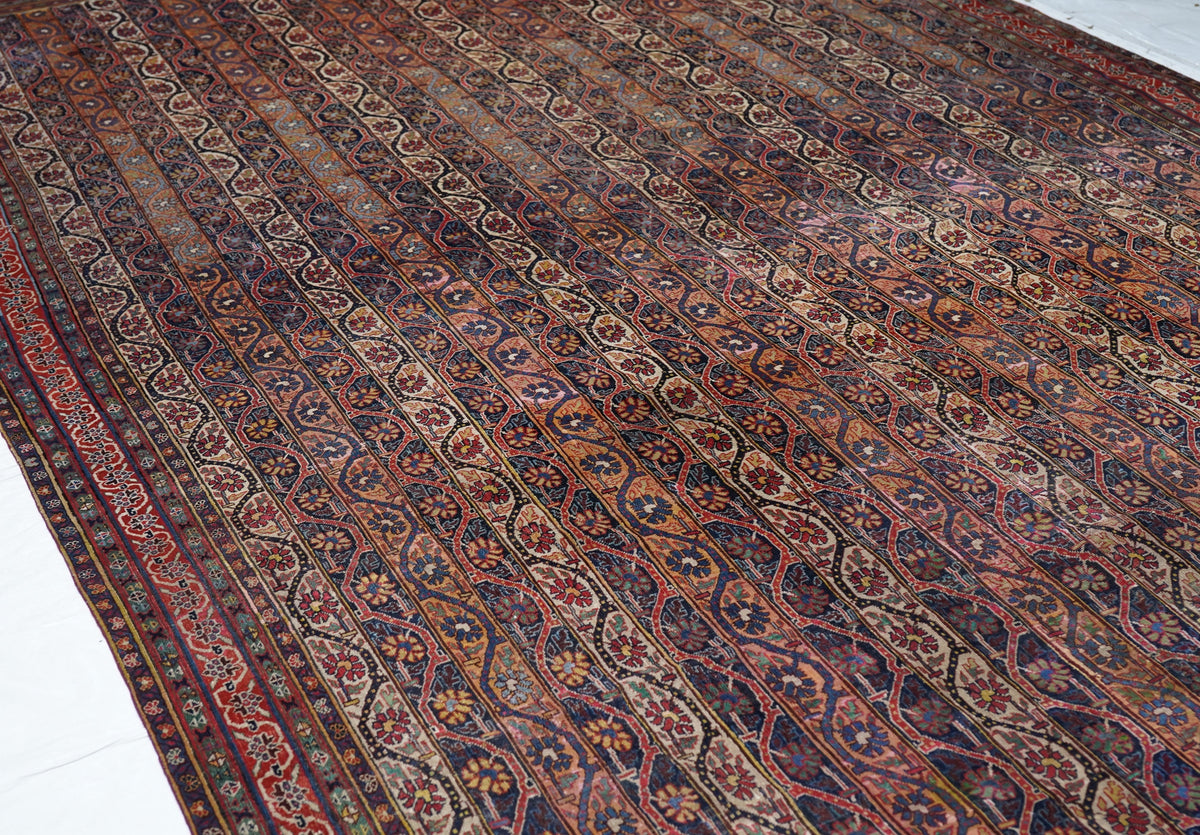 Fine Antique Tribal Gashgai Rug 8'4'' x 15'4''