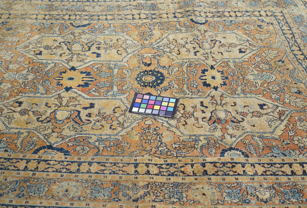 Antique Haji Jalili Tabriz Rug 4'3'' x 5'7''