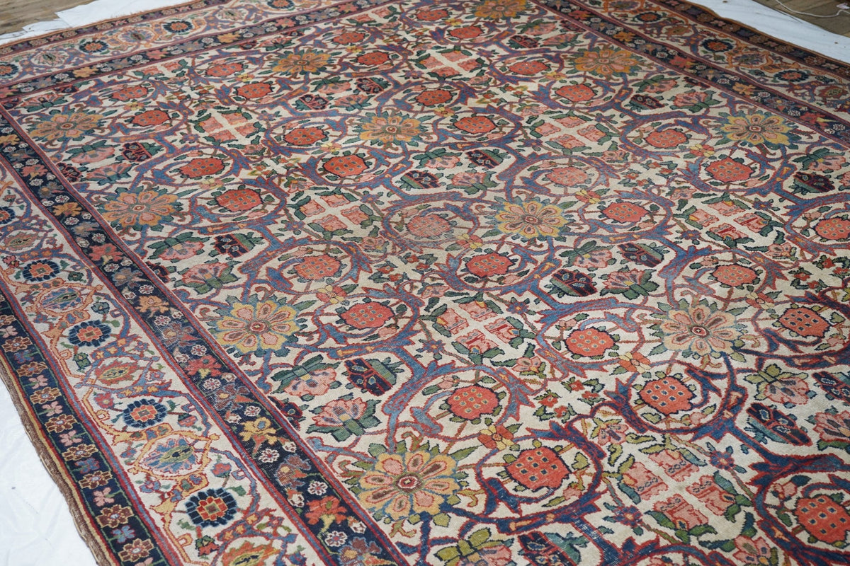 Antique Bidjar Rug 9'8'' x 14'6''