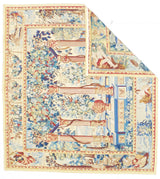 Fine Antique French Tapestry 5'1" x 5' 6''