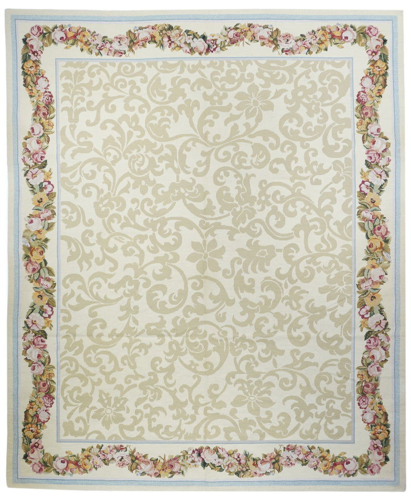 French Aubusson Design Rug 8'0